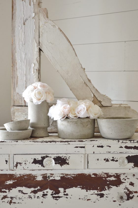 DIY Concrete Planters